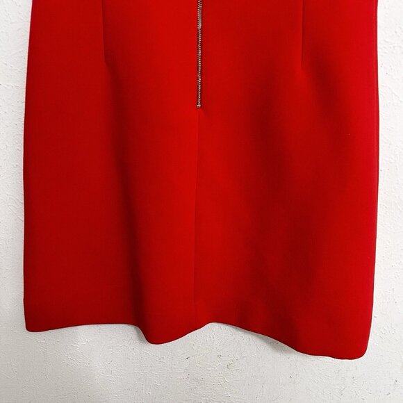 Kate Spade Fit & Flare Sleeveless Dress Women's Size 12 Red Lined Feminine Chic - Picture 7 of 10